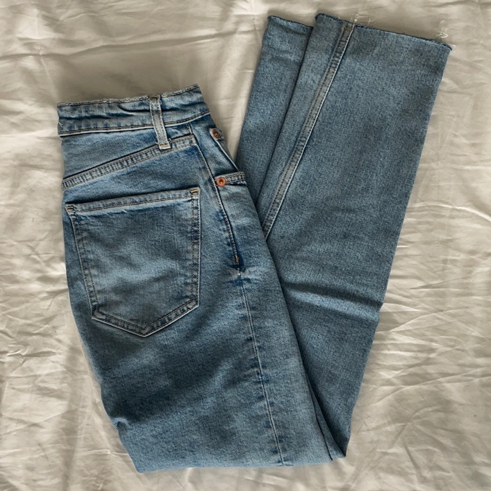 Zara straight leg jeans